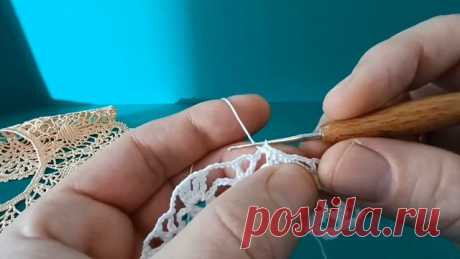Ажурный воротник крючком. Первая часть. Крючок для начинающих. Bearbeitet von YouCut:https://youcutapp.page.link/BestEditor