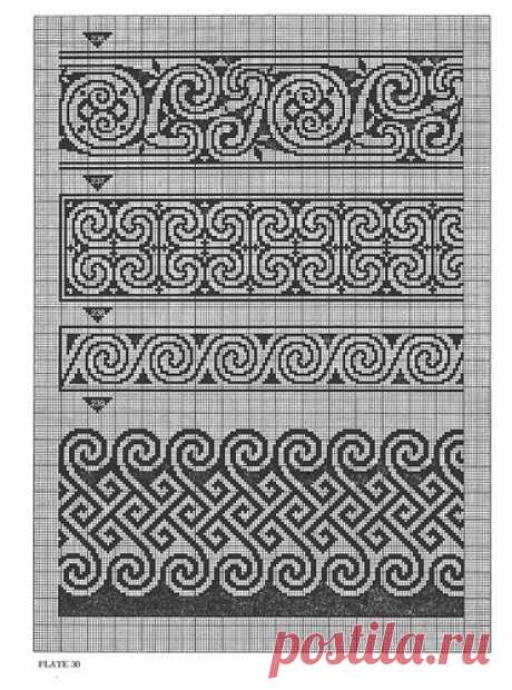 Celtic Charted Designs (орнаменты для вышивки) - Рукодельница - ТВОРЧЕСТВО РУК - Каталог статей - ЛИНИИ ЖИЗНИ