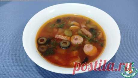 Солянка с фасолью Кулинарный рецепт