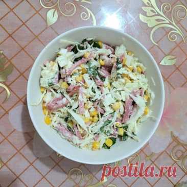 Сочный салат «Капелла» – пошаговый рецепт приготовления с фото