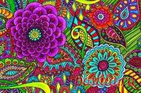 15 рисунков-антистресс. Расскраски для взрослых | Люблю Себя