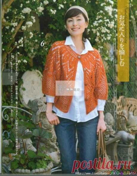 Вязаные модели крючком со схемами и описаниями - Рукоделие - Страна рукоделия