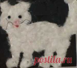 Картины из ваты - Практические занятия - Всестороннее развитие детей с помощью игр и игрушек