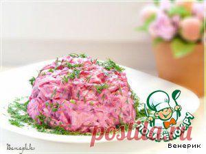 Очень простой салат из сыра, яиц и свеклы - кулинарный рецепт