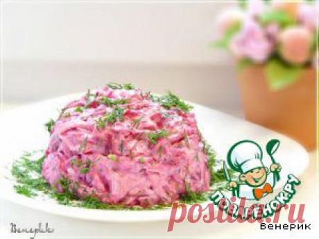 Очень простой салат из сыра, яиц и свеклы - кулинарный рецепт