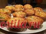 Куриные маффины с сыром