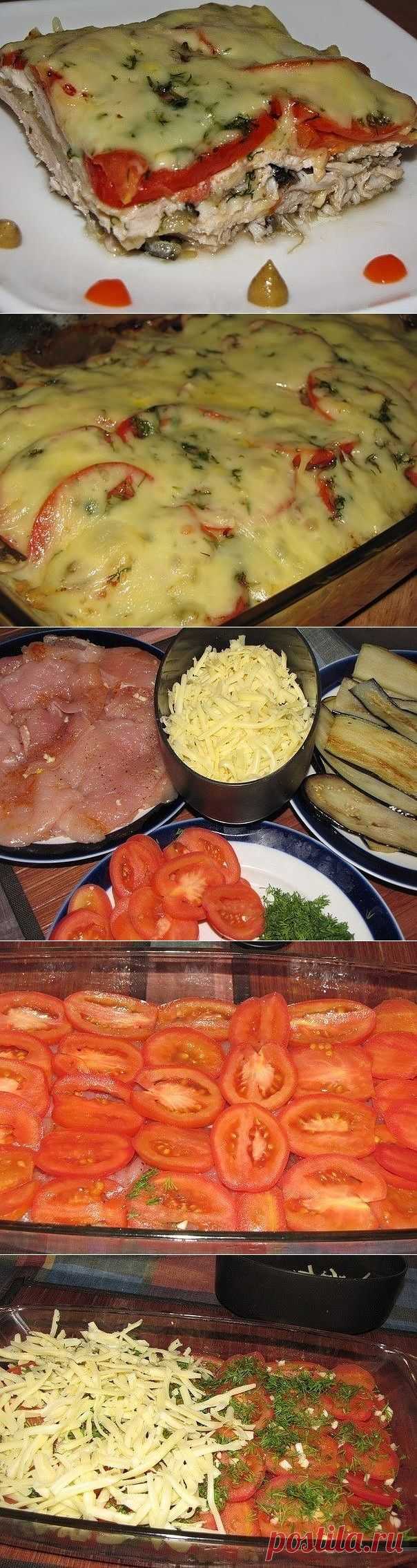 КУРИНАЯ ЗАПЕКАНКА