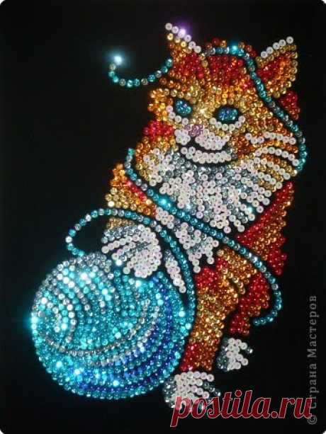 Вышивка пайетками