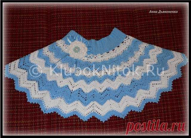 Юбочка для модницы | Вязание для девочек | Вязание спицами и крючком. Схемы вязания.