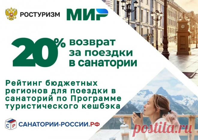 Самые бюджетные регионы для для отдыха в санаториях с кешбэком 20% осенью 2022 | Курортная панорама | Дзен