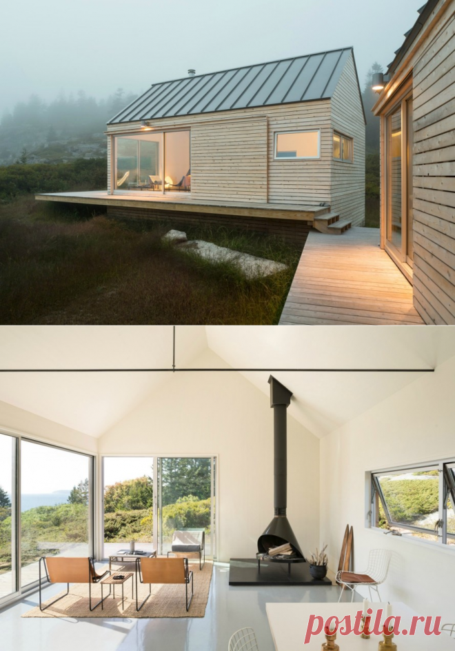 Three-in-one Maine cabins take separate bedrooms to a whole new level | Inhabitat - Green Design, Innovation, Architecture, Green Building