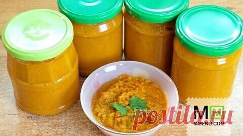 Кабачковая икра как в магазине - видео рецепт