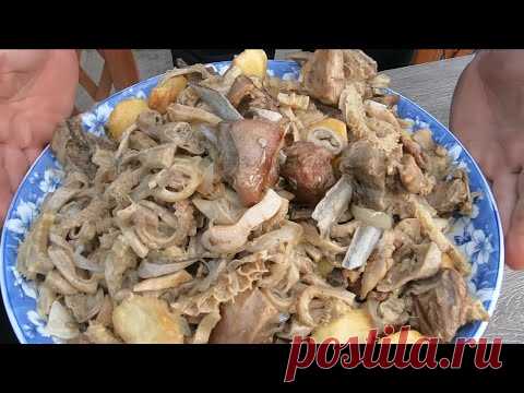 КУЫРДАК-КЕБАБ  в КАЗАНЕ ПО НАШЕМУ ПО КАЗАХСТАНСКИ
