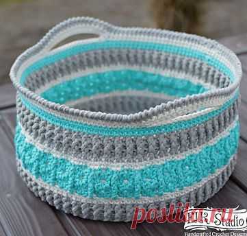 (189) [Free Pattern] This Gorgeous Crochet Basket Will Make Your Home Extremely Awesome