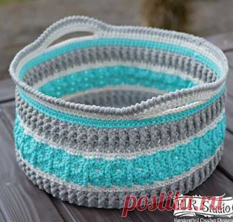 (189) [Free Pattern] This Gorgeous Crochet Basket Will Make Your Home Extremely Awesome