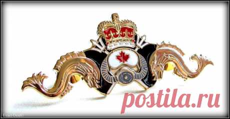 Canada RCN Royal Canadian Navy Port Inspection Diver Full Size Badge | eBay