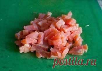 Профитроли со сливочным сыром и лососем | Банк кулинарных рецептов