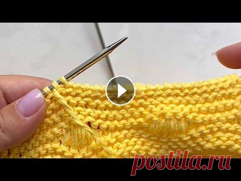 Очень ПРОСТОЙ и ЭЛАСТИЧНЫЙ способ закрытия петель иглой! Вам понравится! Очень ПРОСТОЙ и ЭЛАСТИЧНЫЙ способ закрытия петель иглой! Вам понравится! Все Мастер-классы - Наш семейный канал- Мой инстаграм - #вязание #knitting #з...