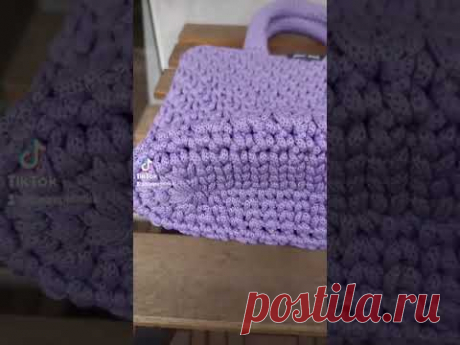 Подробный Мастер Класс сумка крючком❤️ Crochet BAG Tutorial#сумкагачком #crochetbag #tutorialbag