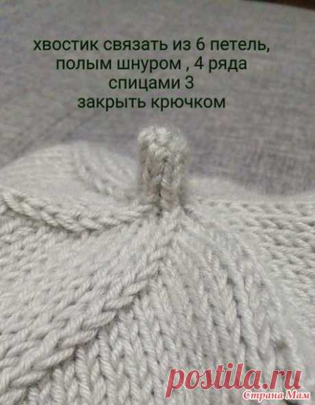 Берет спицами. Просто. - Вязание - Страна Мам