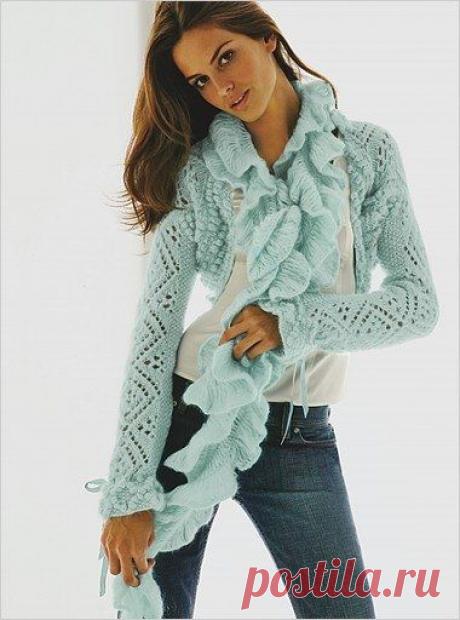 Воздушный шарф вязаный крючком. Как связать ажурный шарф крючком | Домоводство для всей семьи