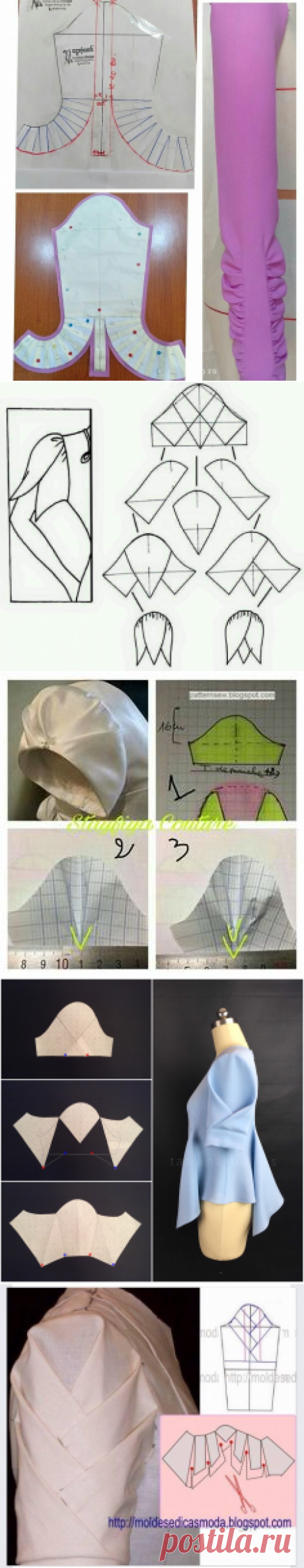 Моделирование оригинальных рукавов — Сделай сам, идеи для творчества - DIY Ideas