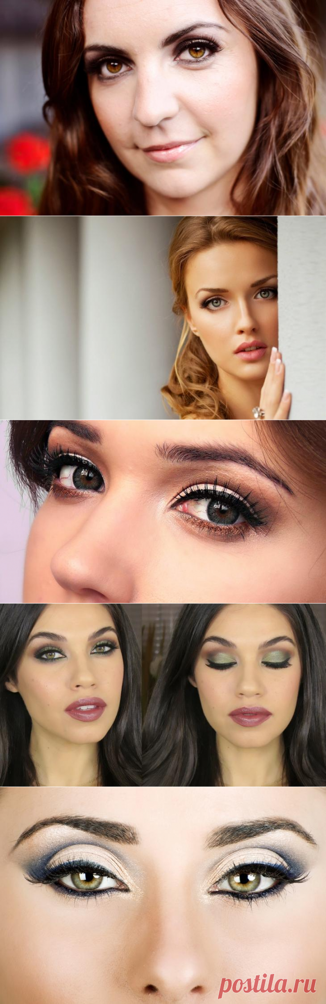 Как сделать макияж для каре-зеленых глаз? — Полезные советы