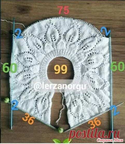 . Как вяжется кокетка? - Помощь в вязании - Страна Мам
