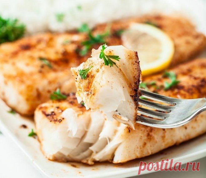 Вкусная запеченная рыбка - быстрое и простое приготовление