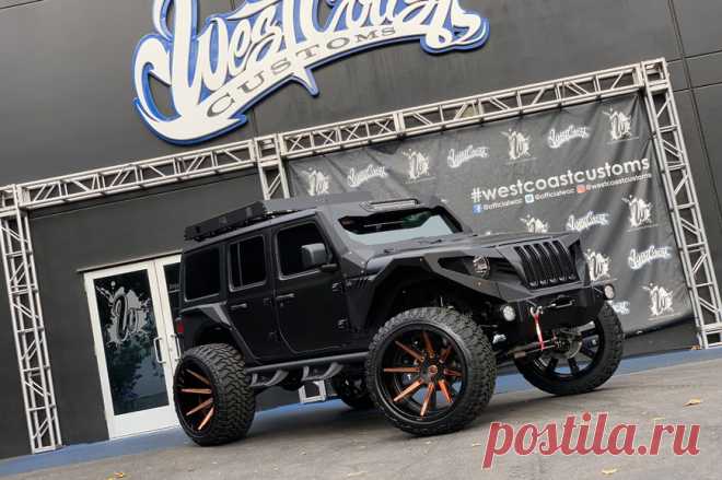 West Coast Customs поработали над Jeep Wrangler американского баскетболиста