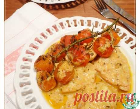 Куриное филе с моцареллой и черри – кулинарный рецепт