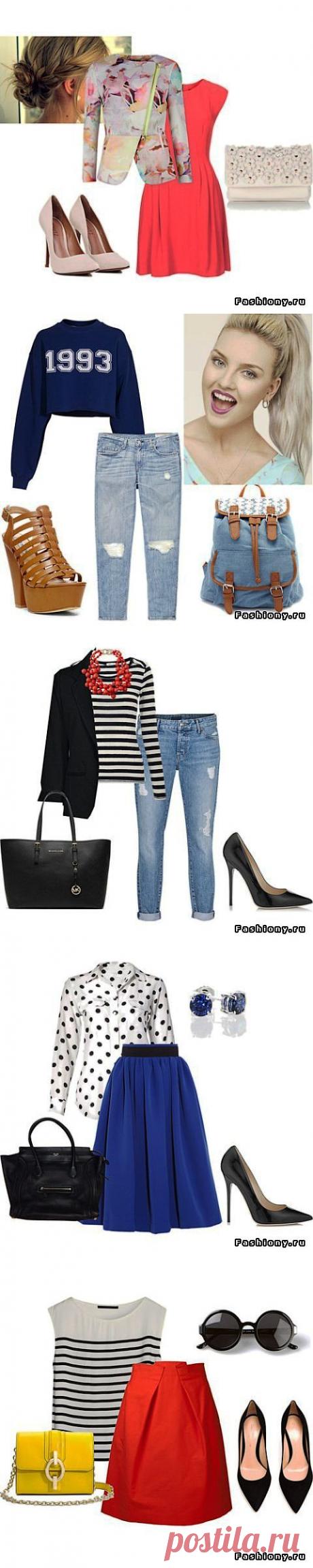 (+1) тема - Весна идет, весне - дорогу! Яркие весенние сеты | Мода