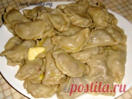 Вареники с картошкой и грибами - Простые рецепты