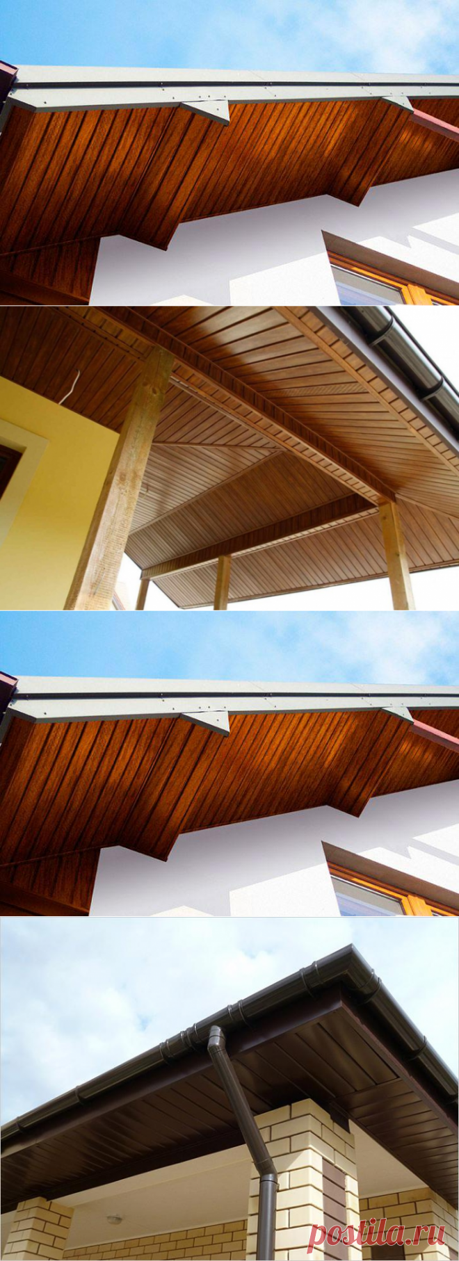 Как подшить свесы крыши &#8212; Наши дома