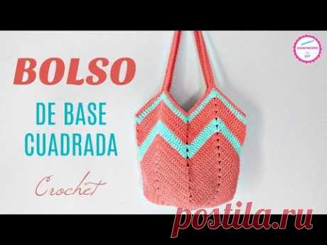 BOLSO CROCHET FÁCIL / HANDWORK DIY - YouTube