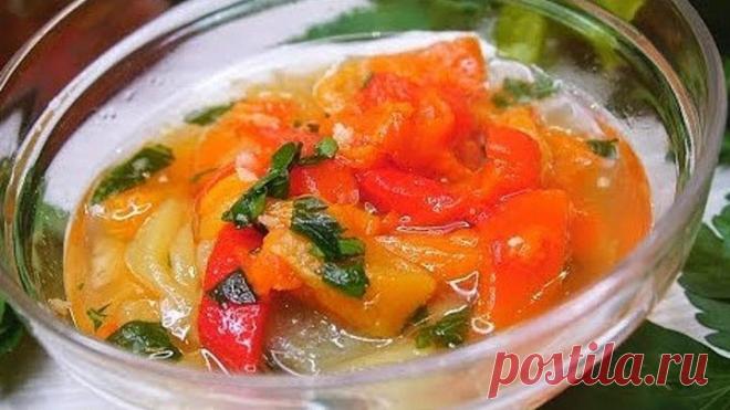 До зимы точно не достоит. Печеный болгарский перец на зиму