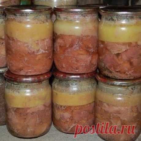 Домашняя тушенка своими руками - быстро, легко и вкусно!