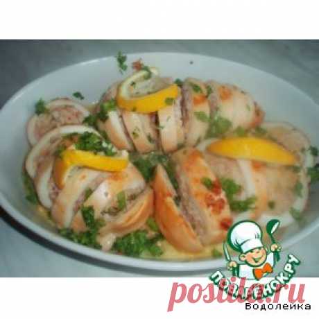 Фаршированные кальмары - кулинарный рецепт