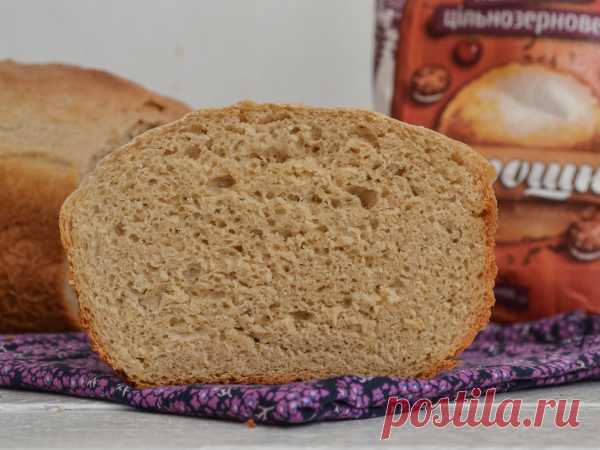 Цельнозерновой хлеб на кефире