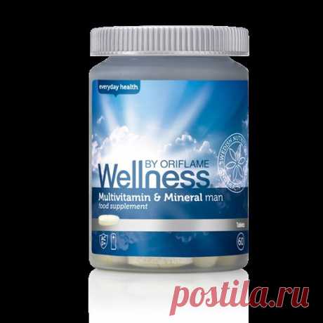 Не всегда получаешь все необходимые тебе витамины и минералы из своего рациона? Попробуй Комплекс «Мультивитамины и минералы» с рекомендуемой суточной дозой питательных веществ, необходимых для мужского здоровья.
