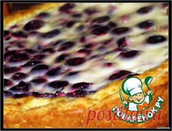 Пирог вишневый Кулинарный рецепт