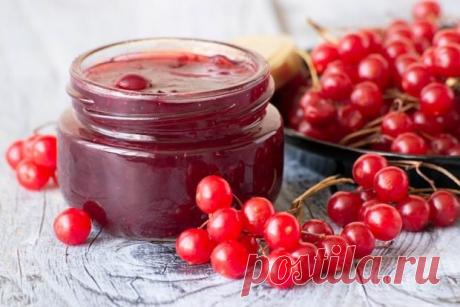 Варенье из калины без варки — Сад Заготовка