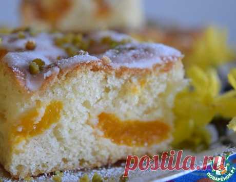 Пирог &quot;Мандариновые облака&quot; – кулинарный рецепт