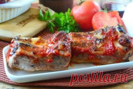 Ребра дракона в красном вине - пошаговый рецепт с фото на Повар.ру