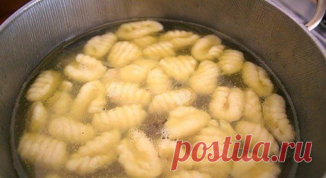 КАРТОФЕЛЬНЫЕ НЬОККИ