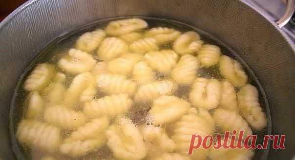 КАРТОФЕЛЬНЫЕ НЬОККИ