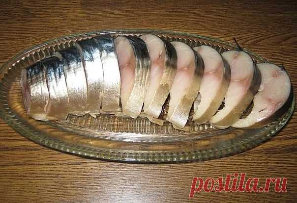 Потрясающая соленая скумбрия