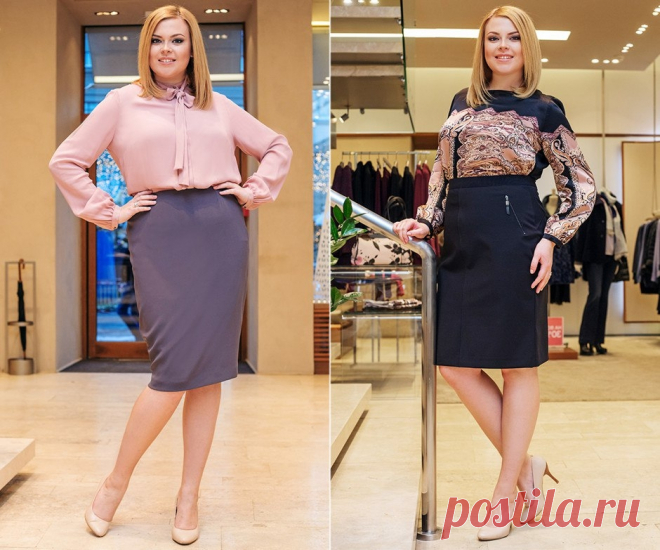 6 вечерних образов для женщин с формами