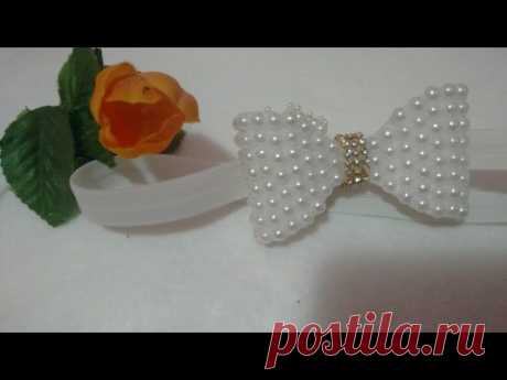 LAÇO DE PÉROLAS SUPER FÁCIL ( PARA INICIANTES )