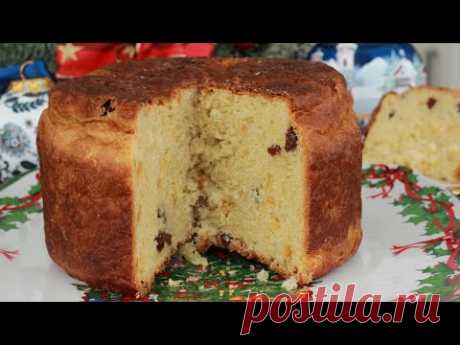 RECEPT ZA PANETONE - italijanski božićni kruh